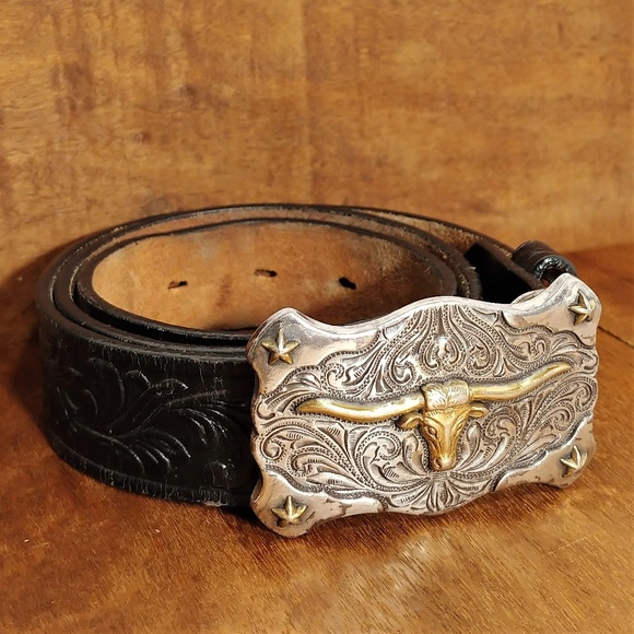 Tony Lama Other - Tony Lama Longhorn Belt Sz 30